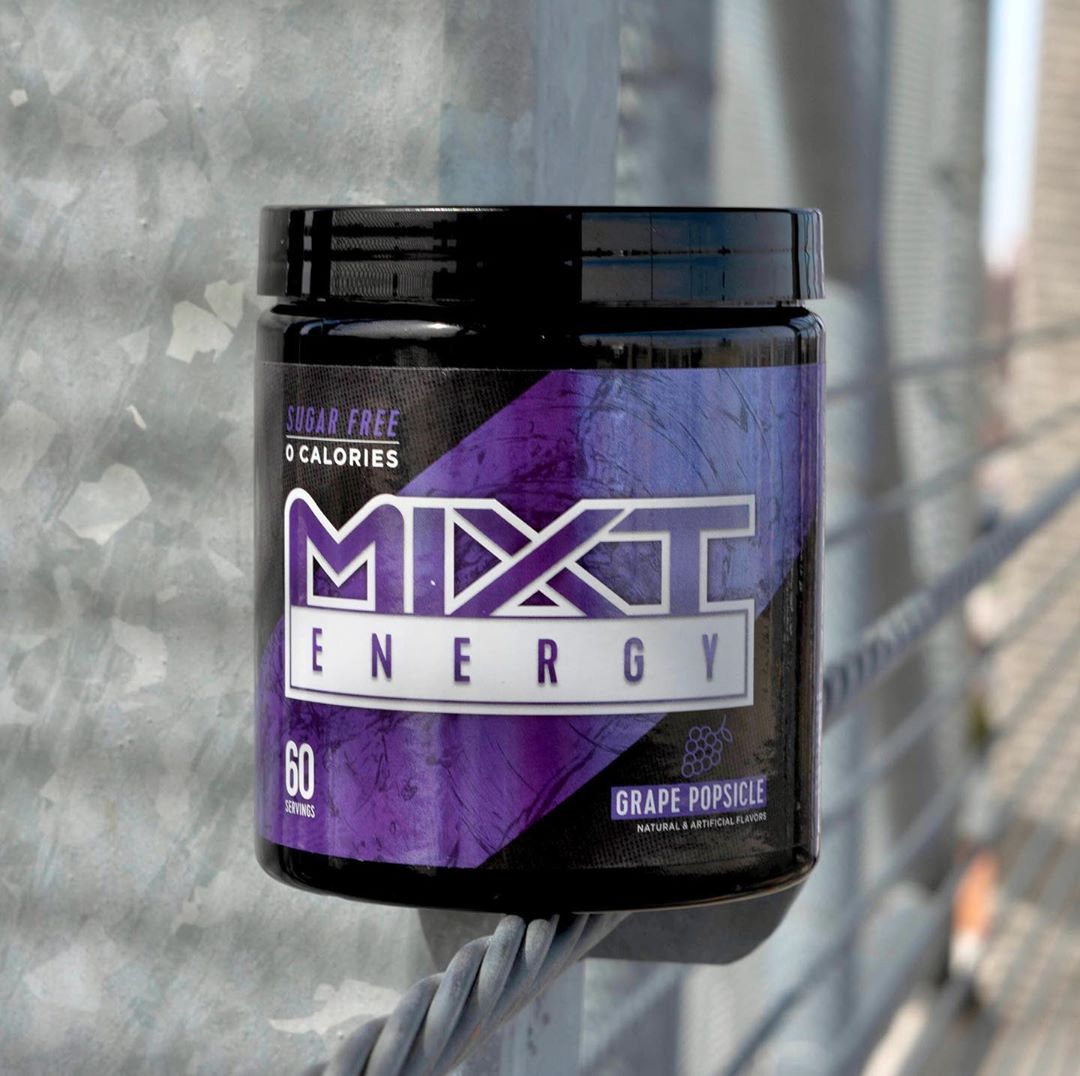 Supplement Labels​ Custom for Mixt Energy