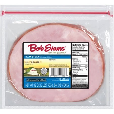 Bob Evans Deli Meat Label