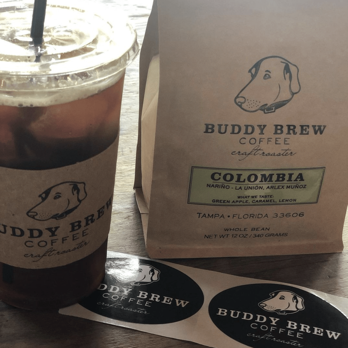 Coffee Labels Buddy Brew